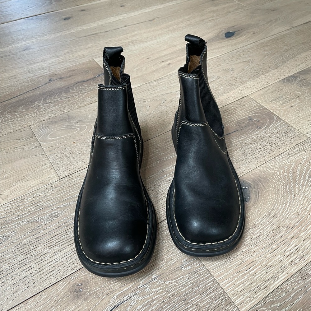 Leather Born Booties 8.5